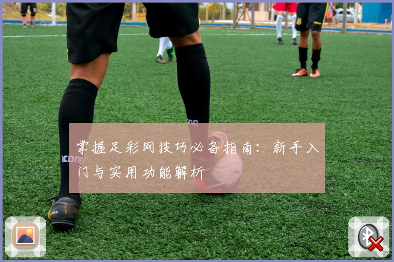 掌握足彩网技巧必备指南：新手入门与实用功能解析